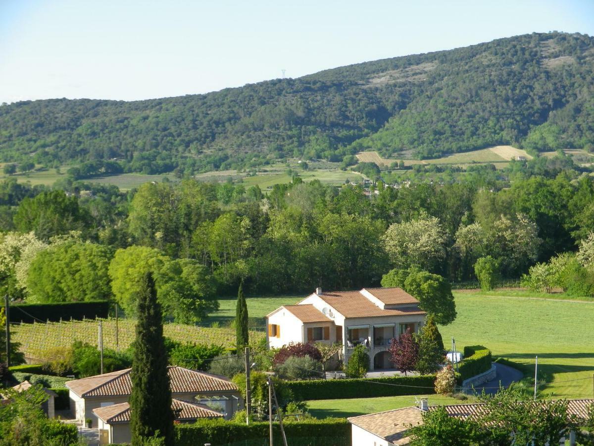 Au Mas Des Graviers Bed & Breakfast Salavas Dış mekan fotoğraf